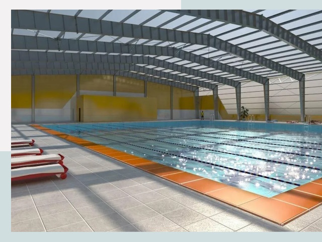 Строительство крытых бассейнов в Междуреченске