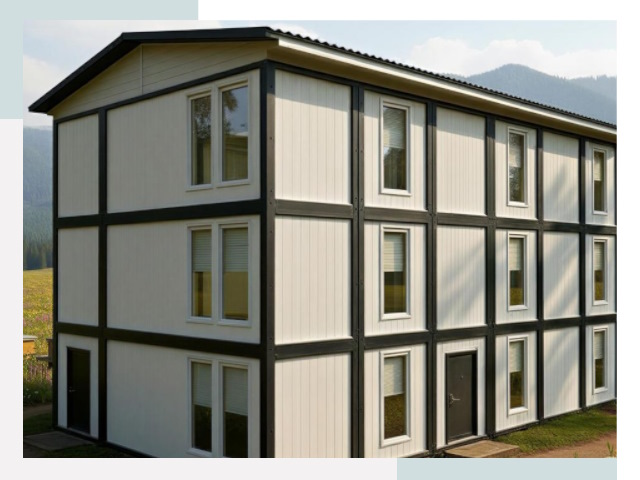 Модульные общежития в Междуреченске