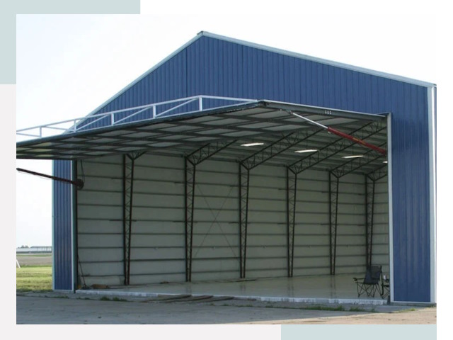 Прямо стенные ангары в Междуреченске