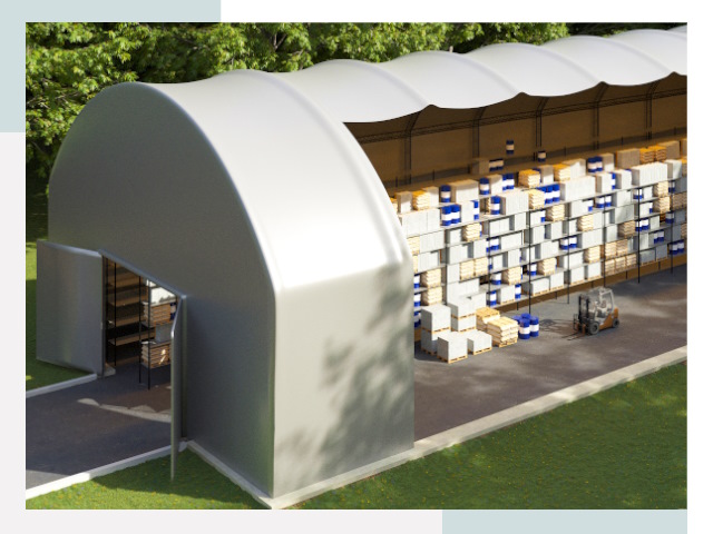 Тентовые ангары в Междуреченске