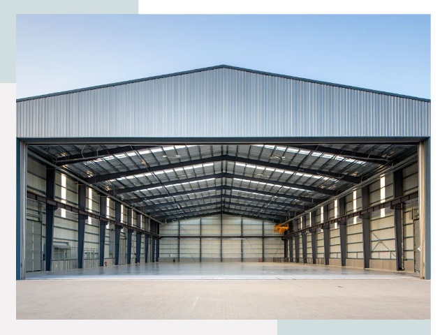 Большие ангары в Междуреченске