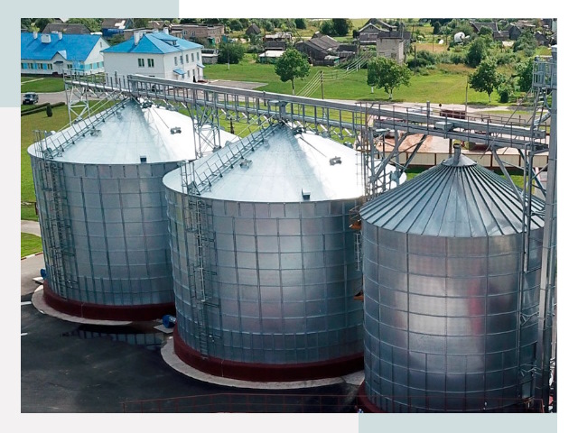 Металлические силосы в Междуреченске