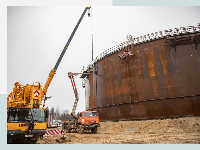 Монтаж резервуаров в Междуреченске от 606 руб. за м³