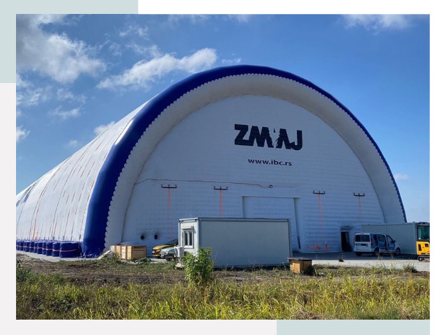 Брендирование ангаров в Междуреченске