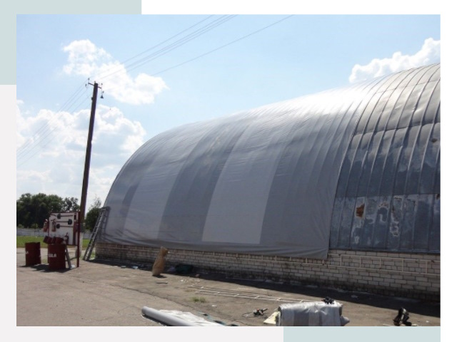 Ремонт ангаров в Междуреченске