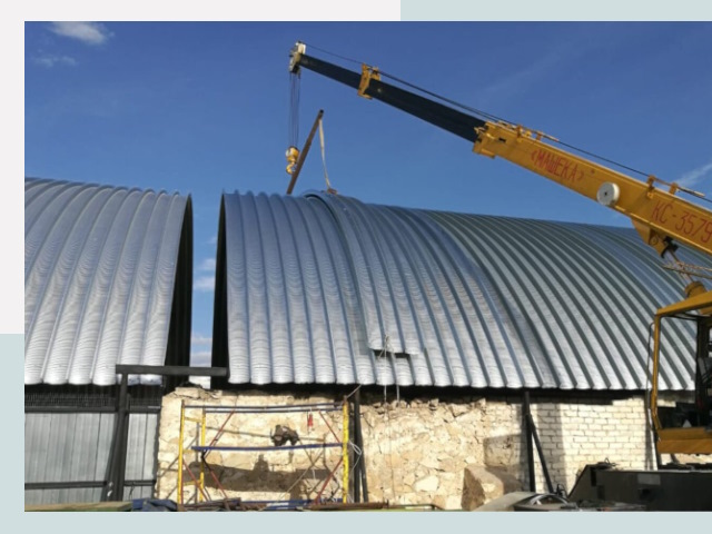 Реконструкция ангаров в Междуреченске от 606 руб.